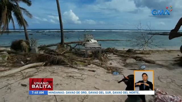Bakas ng hagupit ng bagyong Odette kitang-kita sa sikat na boardwalk sa Siargao | UB