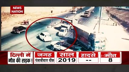 Delhi traffic police released black spot list regarding road accident