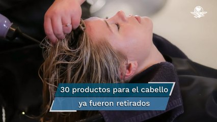 Por riesgo de cáncer retiran productos para el cabello