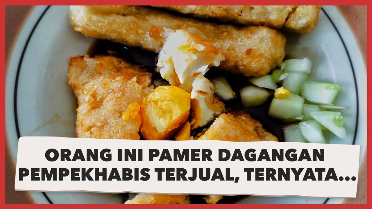 Orang Ini Pamer Dagangan Pempek Habis Terjual, Warganet Malah Kasihan Pas Baca Status WA