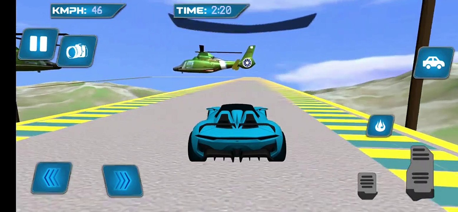 Sportsman Car Stunts Racing Car Games _ Android Gameplay