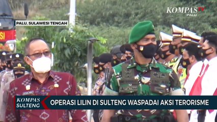 Operasi Lilin di Sulteng Waspadai Aksi Terorisme