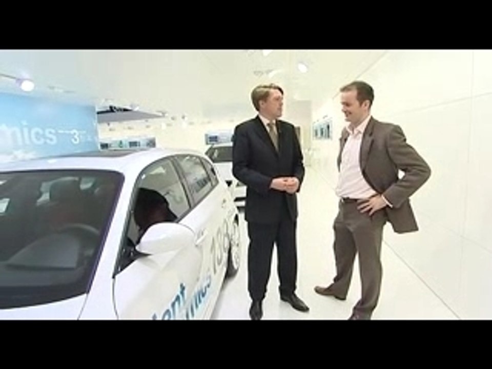 BMW at the Geneva Motor Show 2008. BMW EfficientDynamics.