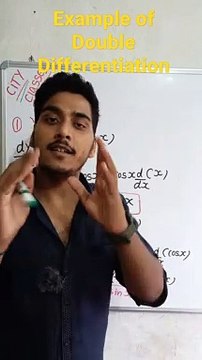 Examples of Double Differentiation | Example of double Differentiation in Hindi | example of double differentiation mathematical tool #cityclasses
