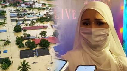 Izara Aishah persoal bantuan banjir lambat sampai, nasihat orang ramai jangan derma baju koyak