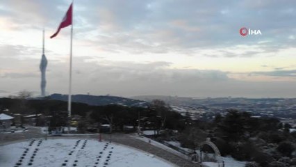 Arnavutköy beyaza büründü