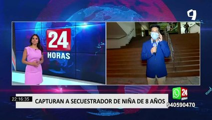 Capturan a sujeto que secuestró a niña de 8 años de la puerta de su casa en La Molina
