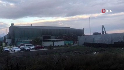 Geri dönüşüm fabrikasında patlama: 6 yaralı