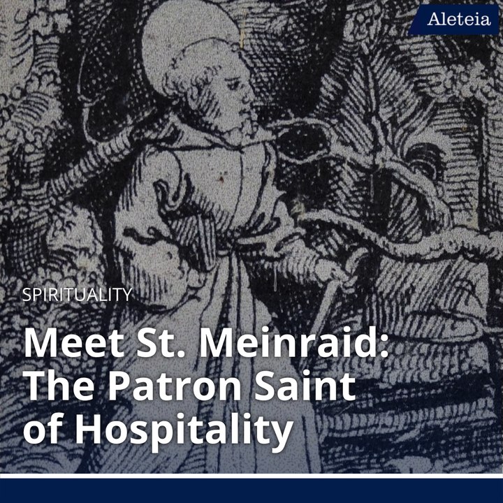 Could St. Meinrad Be the Patron Saint of Christmas Parties?