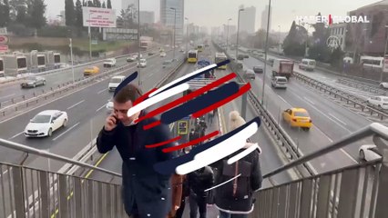 İstanbul'da lapa lapa kar yağışı!