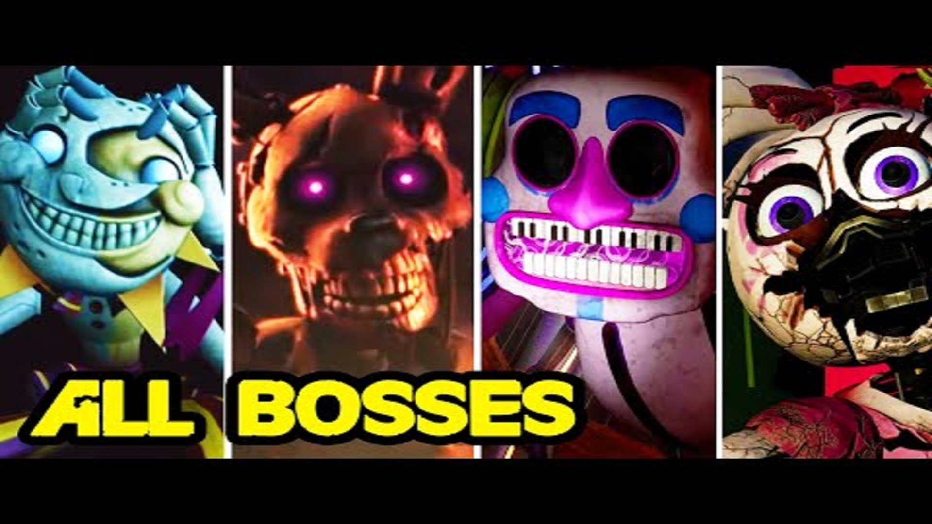 FNAF Security Breach ALL Bosses & True Ending (Five Nights at Freddy's_ Security  Breach) - video Dailymotion