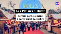 Bruxelles : les Plaisirs d'hiver vont devoir fermer en grande partie