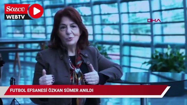 Futbol efsanesi Özkan Sümer anıldı