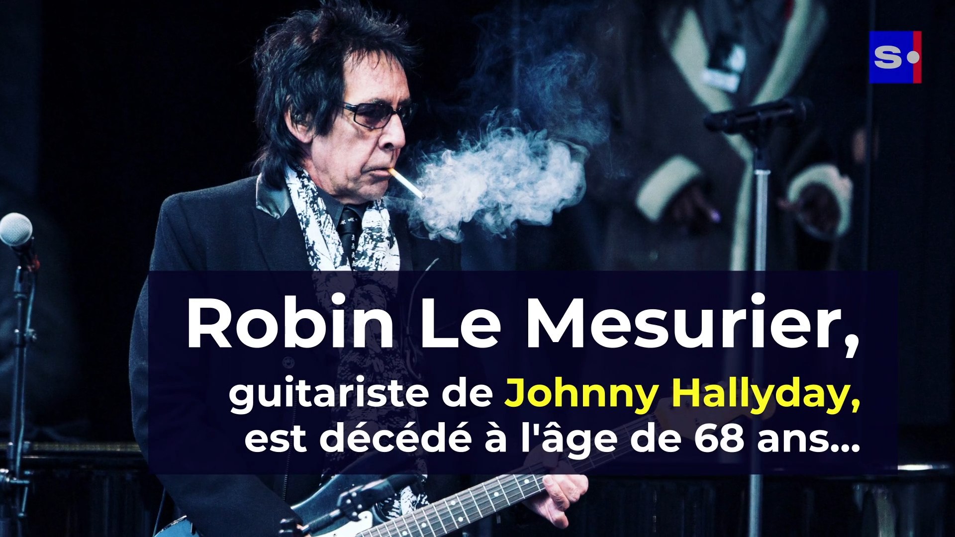 Robin Le Mesurier, le guitariste de Johnny Hallyday, est décédé - Vidéo  Dailymotion