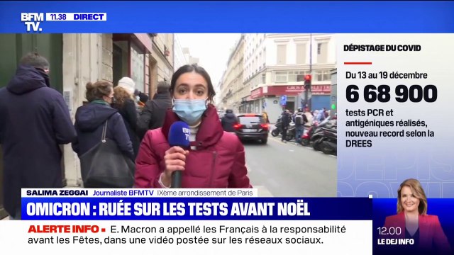 Tests antigéniques, tests PCR, autotests: est-il facile de se faire dépister à la veille de Noël ? BFMTV répond à vos questions
