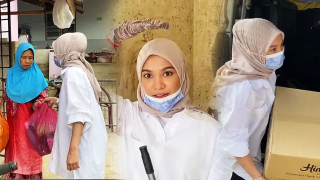 Simpati nasib mangsa banjir, Nabila Razali dan Wany Hasrita hulur bantuan cuci rumah