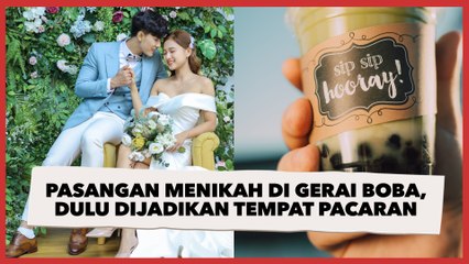 Cerita Pasangan Menikah di Gerai Boba, Dulu Sering Dijadikan Tempat Pacaran