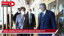 Meral Akşener İstanbul Sanayi Odası'nı ziyaret etti