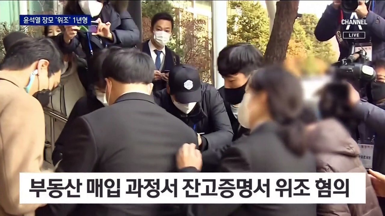 ‘징역 1년’ 윤석열 장모, 선고 직후 어지럼증 호소