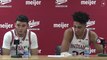 Trayce Jackson-Davis and Anthony Leal Talk About Indiana's Win Over Northern Kentucky