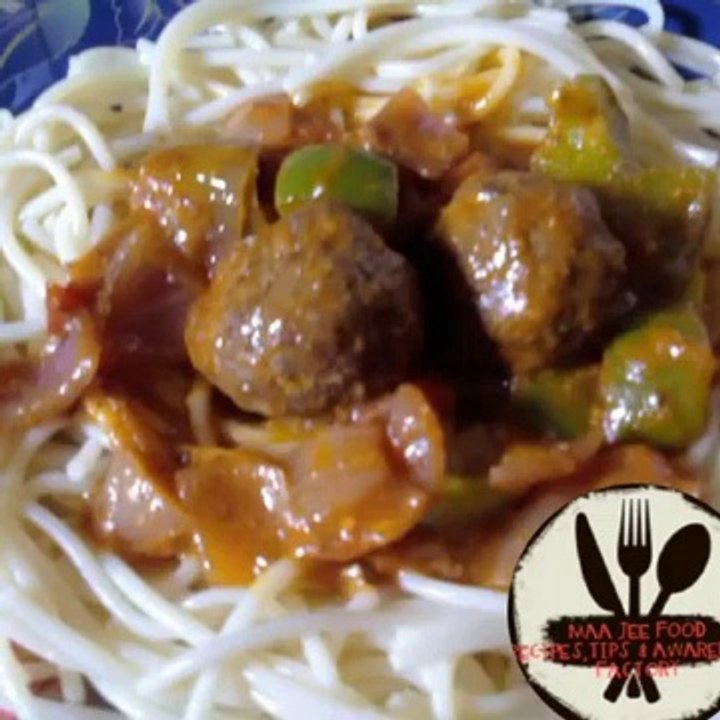 Kofta spaghetti how to make spaghetti and meatballs Recipe
