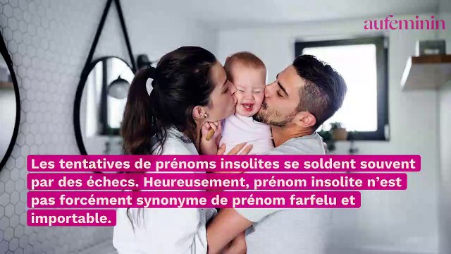 17 prénoms vraiment insolites ... mais quand même très jolis