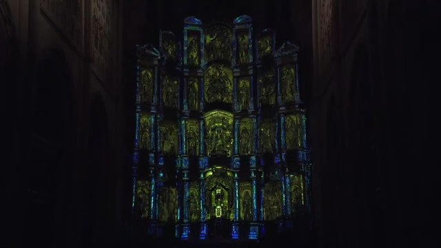 La catedral de Burgos ilumina sus ocho siglos de historia con un espectáculo inmersivo