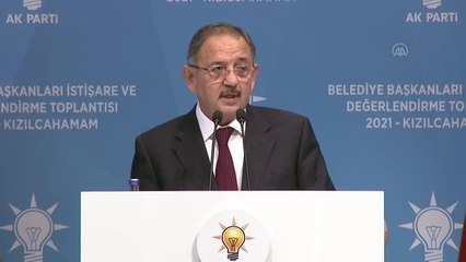 Özhaseki: "AK Parti'li belediyeler olarak eser ve hizmet siyasetini önceliyoruz"