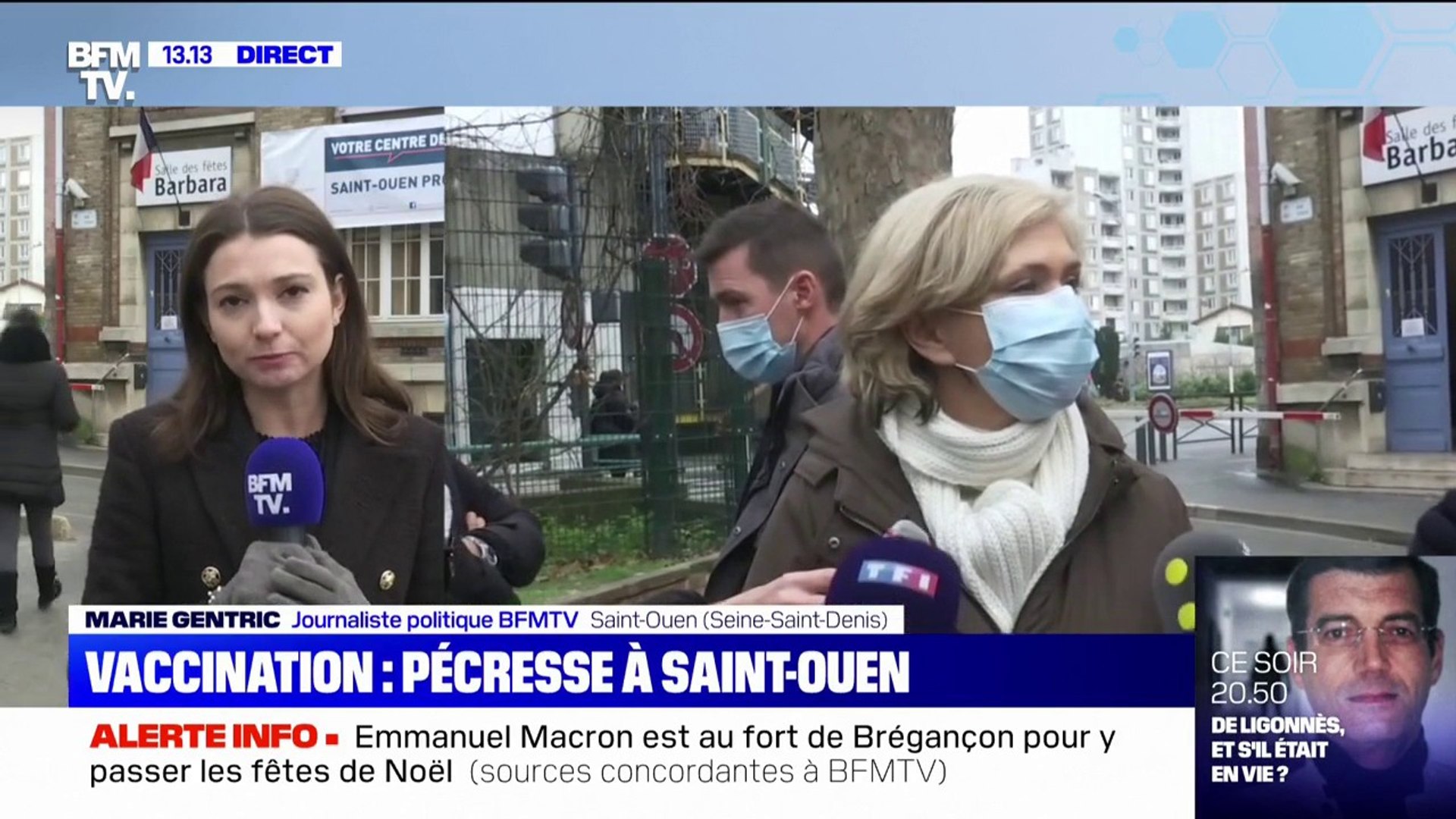 Centre De Vaccination Saint Ouen Salle Barbara En visite dans un centre de vaccination, Valérie Pécresse se dit favorable  au pass vaccinal "s'il est appliqué dans les lieux de loisirs" - Vidéo  Dailymotion
