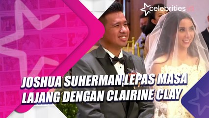 Joshua Suherman Lepas Masa Lajang dengan Clairine Clay