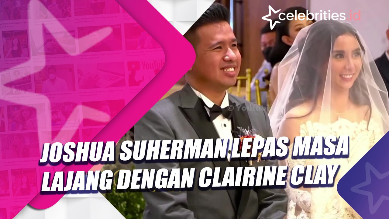 Joshua Suherman Lepas Masa Lajang dengan Clairine Clay