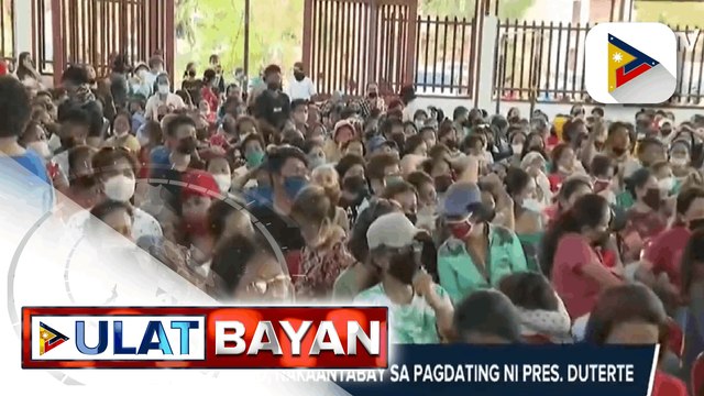 Mga Cebuano, nakaantabay sa pagdating ni Pres. Duterte