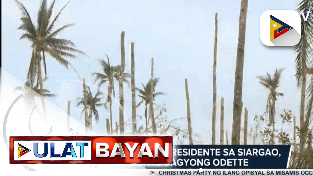 Mga pangunahing pinagkukuhanan ng kabuhayan sa Siargao, winasak ng Bagyong Odette; National at Local Government sa lugar, agad na naglatag ng solusyon para makabawi ang sektor ng agrikultura