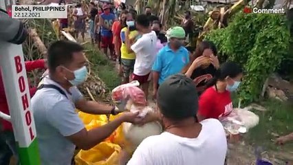 La désolation aux Philippines, après le passage du super-typhon