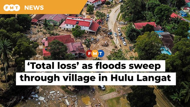 Devastating floods shock residents at Sungai Lui