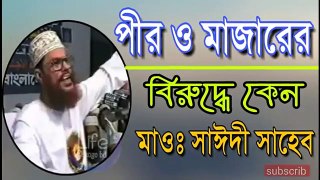 পীর মাজারের বিরুদ্ধে কেন -- মাওঃ দেলোয়ার হোসেন সাঈদী -- Delwar hossain saidi bangla new waz