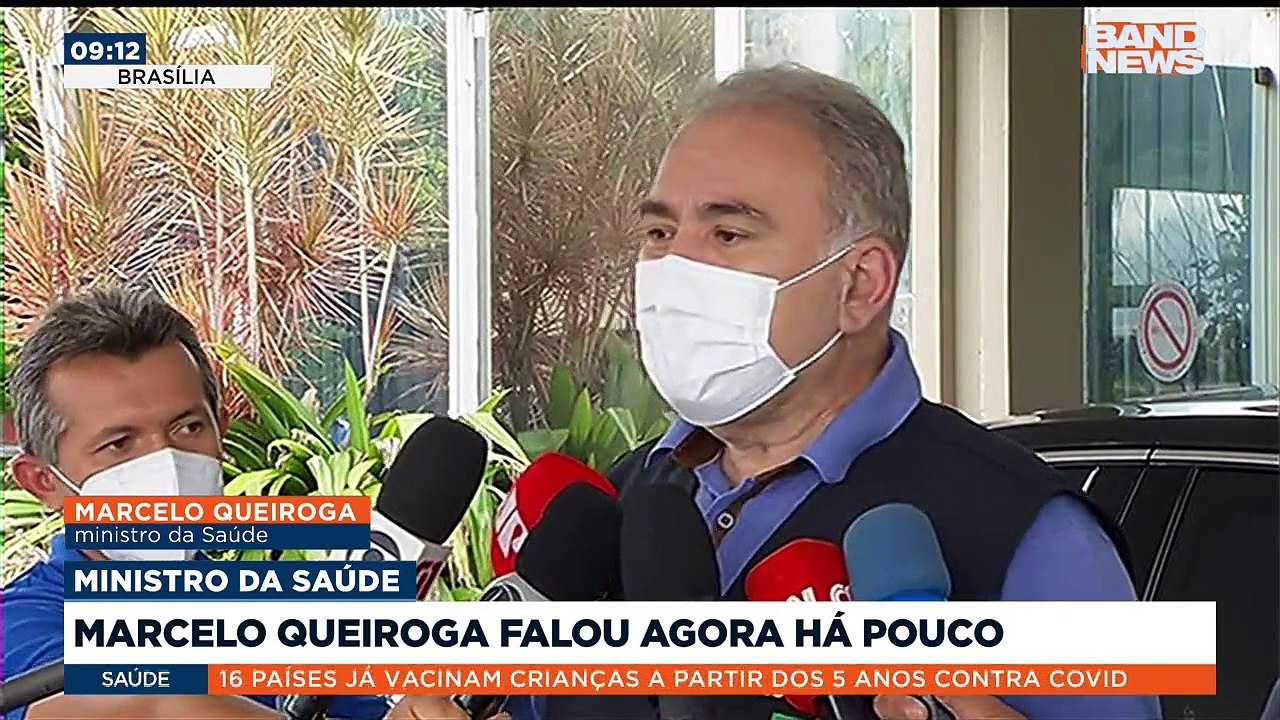 Há nove meses à frente do Ministperio da Sáude, ministro Marcelo Queiroga faz um balanço do período e fala sobre a vacinação contra Covid de crianças.