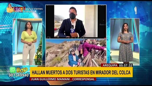 Hallan dos turistas muertos y una tabla de 'ouija' en el mirador del Colca en Arequipa