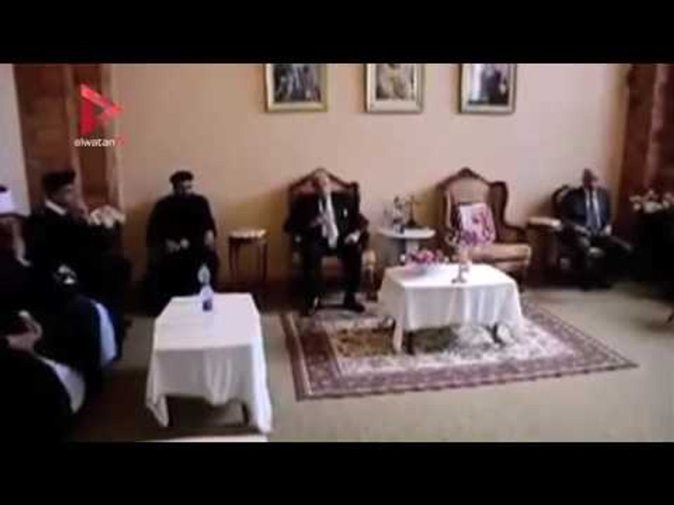 خالد فودة يعزي أهالي ضحايا تفجير الكنيستين:  "...