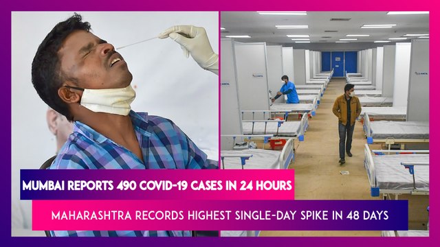 Maharashtra Records Highest Single-Day Spike In Covid-19 Cases In 48 Days, Mumbai Reports 490 Cases