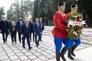 TBMM Başkanı Şentop, Gorica Partizan Heykeli'ne çelenk bıraktı