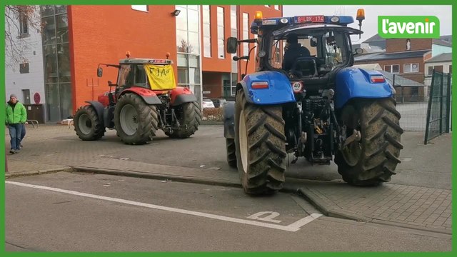 Les agriculteurs ont encore manifesté à Namur