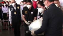 Thailand Seizes Over $30 Million Worth of Drugs Hidden in Punching Bags