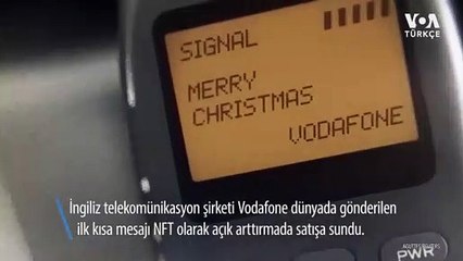 Dünyanın İlk Kısa Mesajı Satıldı