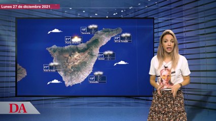 La previsión del tiempo en Canarias para el 27 de diciembre