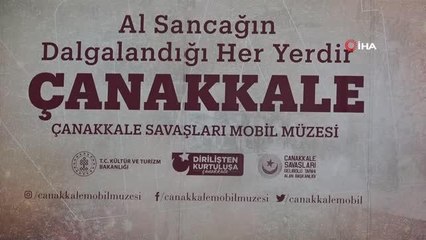 "Çanakkale Savaşları Mobil Müze Tırı" Van'da
