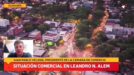 Situación comercial en Leandro N. Alem