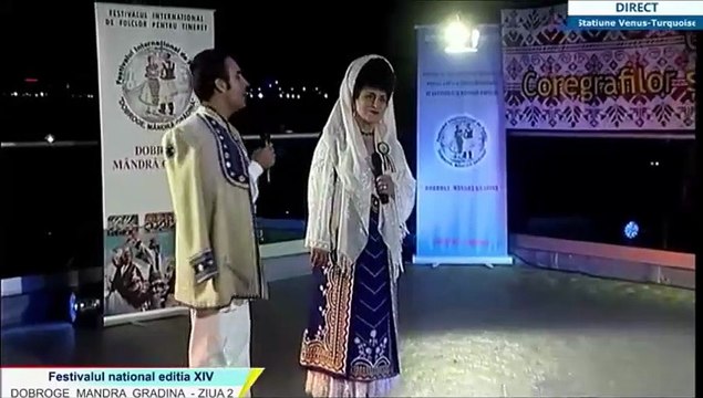 Marius si Jenica Brutaru - Cantec rasarit din ape (Festivalul International de folclor „Dobroge, mandra gradina - 01.09.2021)