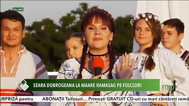 Stefania Luzinschi - Spune-mi floare de la mare (Maaare ramsag pe folclor - ETNO TV - 11.08.2021)