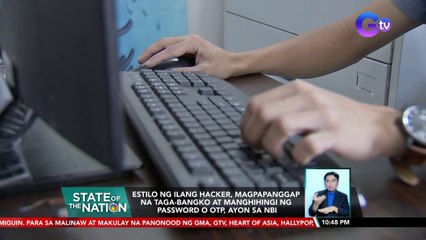 Estilo ng ilang hacker, magpapanggap na taga-bangko... | SONA